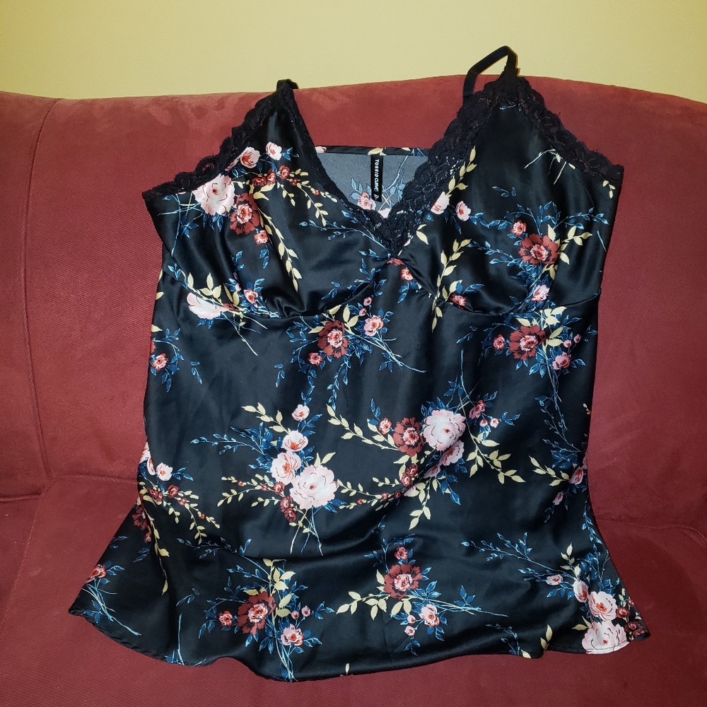 Torrid Curve Satin Babydoll Lingerie sz. 2